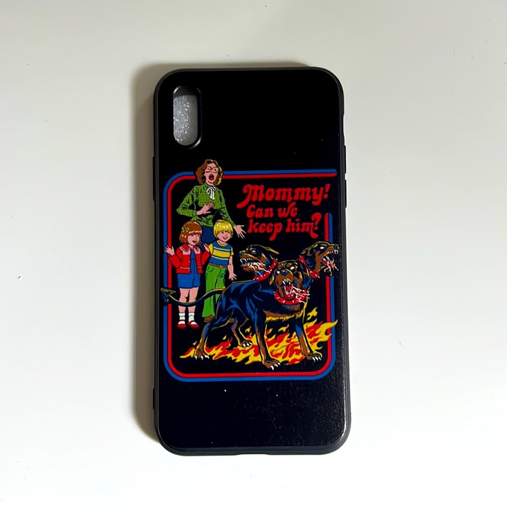 Steven Rhodes art iPhone XS phone case